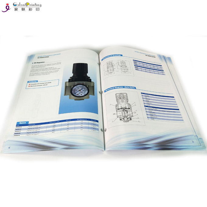 Softcover perfezioni la dimensione standard rilegata 160X160mm di servizi di stampa della rivista