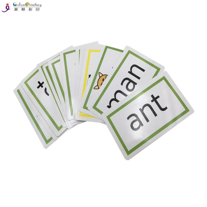 Forma lucida di abitudine delle carte da gioco del bambino di servizi di stampa della carta di rifinitura
