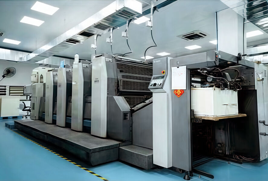 Guangzhou Changguan Printing Co., Ltd linea di produzione del fabbricante