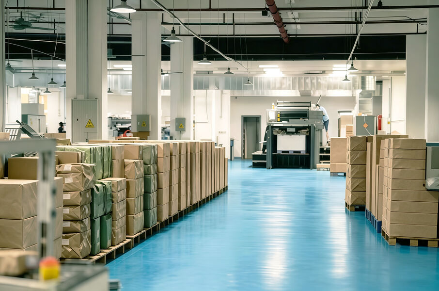Guangzhou Changguan Printing Co., Ltd linea di produzione del fabbricante