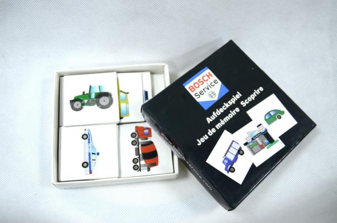 Disegni personalizzati Automobili di trasporto Memorie didattiche Cartoline da gioco per giovani e bambini in dimensioni personalizzate 3