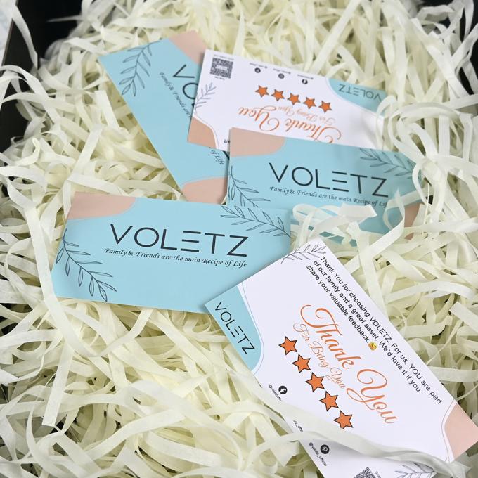 Dopo le vendite Feedback Review Cartolina personalizzata di lusso Cartoline di ringraziamento per le piccole imprese 6