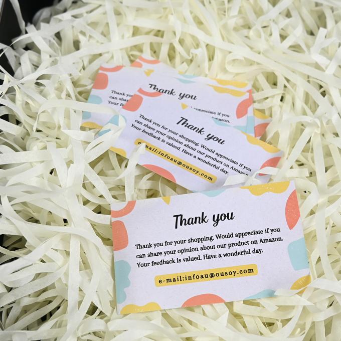 Dopo le vendite Feedback Review Cartolina personalizzata di lusso Cartoline di ringraziamento per le piccole imprese 8