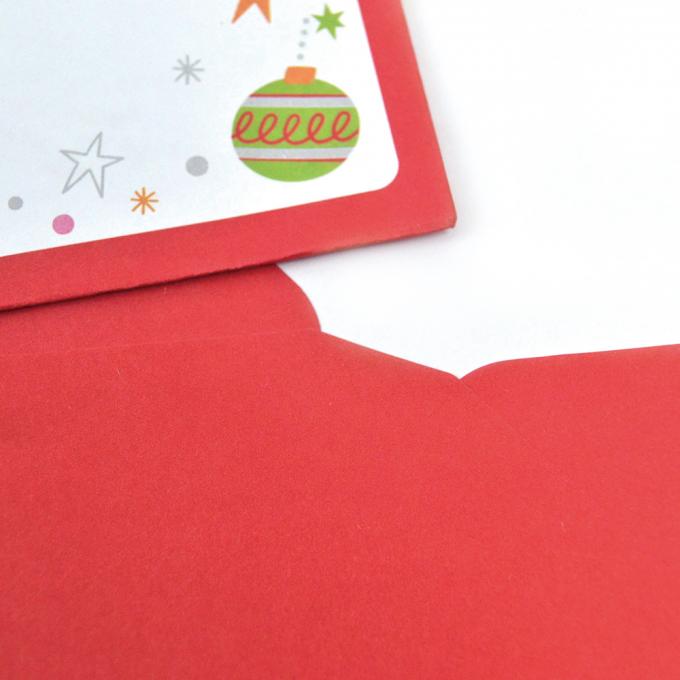 Bollettine di carta media Stampa di biglietti di auguri colorati Bollettine personalizzate 5