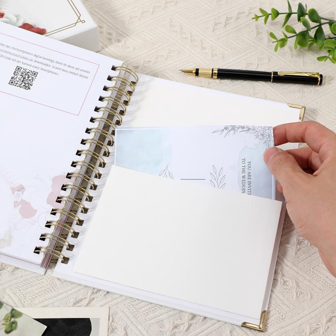 4c Stampa offset Organizzatore di matrimoni Regalo unico per i nuovi fidanzati 4