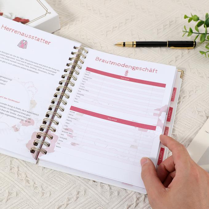 4c Stampa offset Organizzatore di matrimoni Regalo unico per i nuovi fidanzati 6