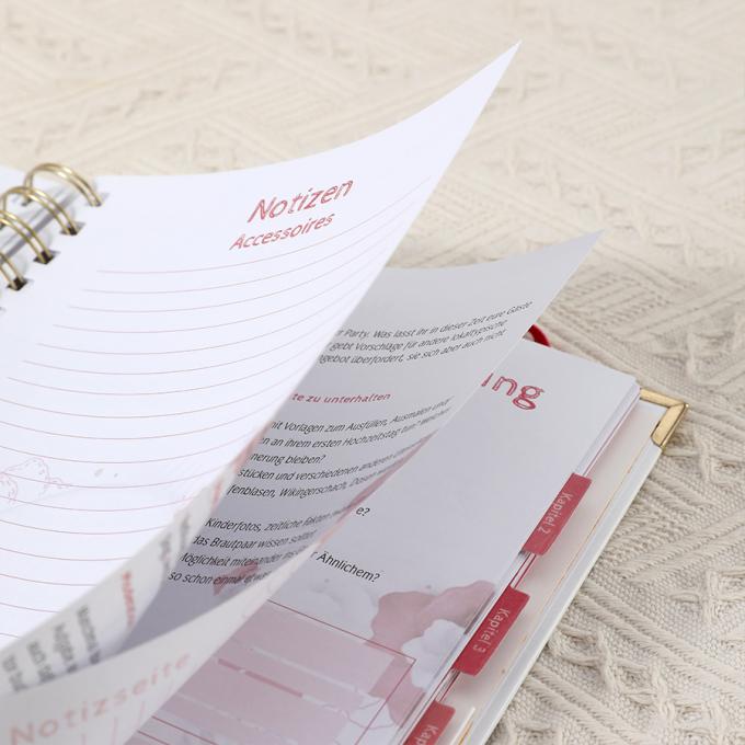 4c Stampa offset Organizzatore di matrimoni Regalo unico per i nuovi fidanzati 8