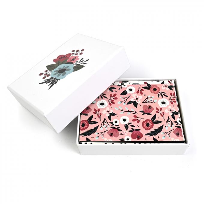 Stampa personalizzata Flora Grazie Cartoline con scatola UV e Offset Stampa film di laminazione 7