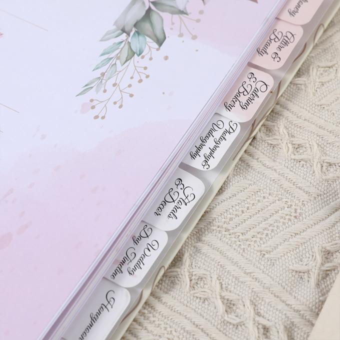 Giornaliere personalizzato in A4 A5 carta a spirale quaderni giornaliere wedding planner per donne 7
