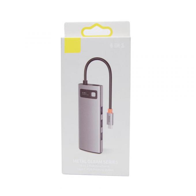 Cable USB stampato su misura Prodotti elettronici Display Imballaggio al dettaglio Scatola di cartone con gancio appeso 4