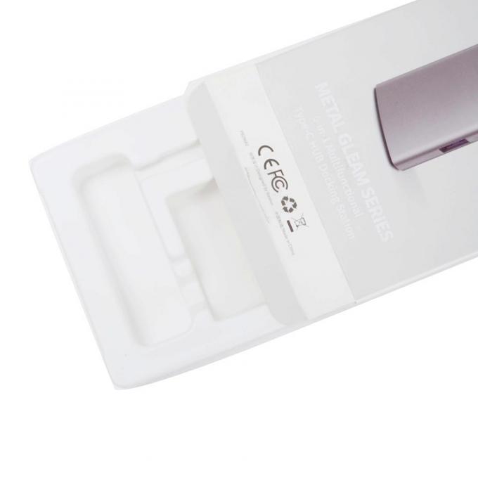 Cable USB stampato su misura Prodotti elettronici Display Imballaggio al dettaglio Scatola di cartone con gancio appeso 7
