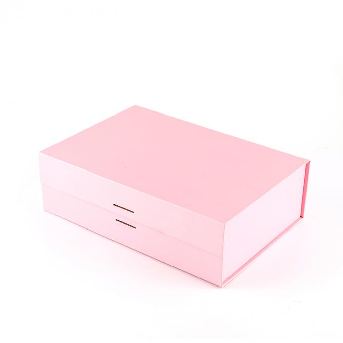 Confezione carta stampata con logo personalizzato Magnete pieghevole Scatola regalo pieghevole con coperchio magnetico 8