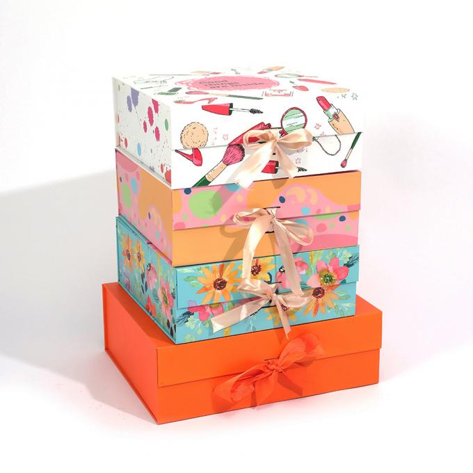 CMYK Pantone Color Printing Custom Large Gift Packaging Paper Box per abbigliamento Abbigliamento 8