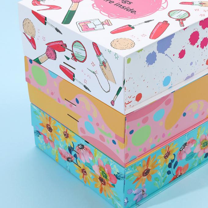 Calzature industriali Abbigliamento di lusso colorato Pieghevole Magnetico Chiusura Gift Packaging Box 10