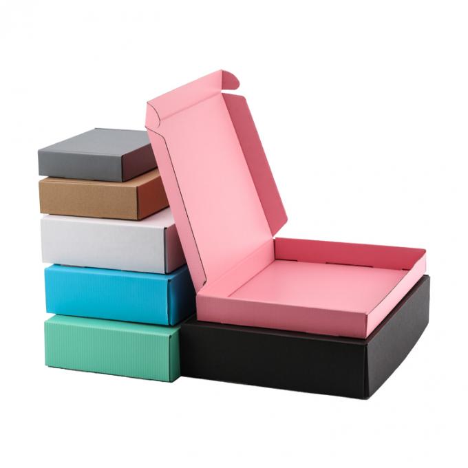 CMYK Stampa carta kraft imballaggio cartone cartone ondulato scatole di spedizione 10