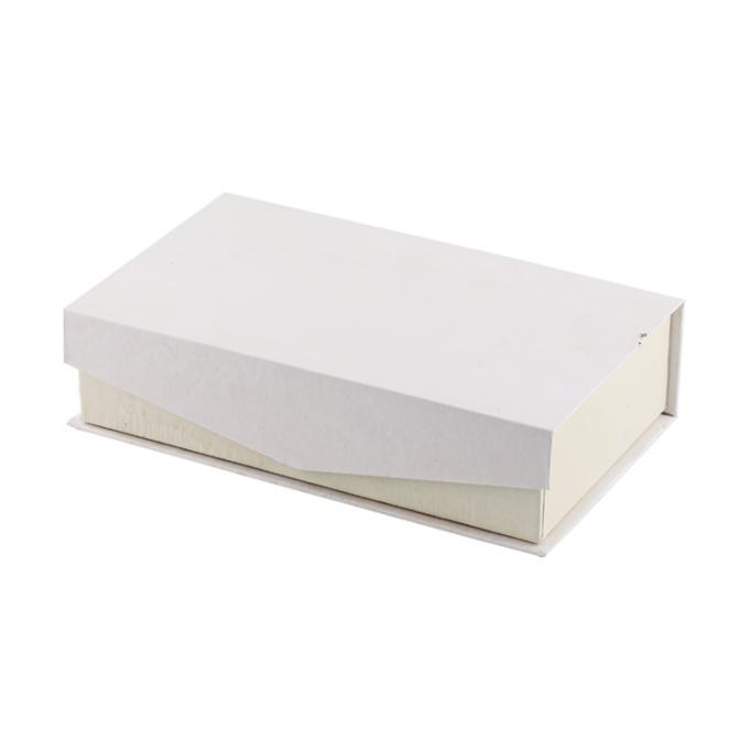 Embossing Logo personalizzato stampato carta rigida di lusso riciclata gioielli scatole di imballaggio regalo con tappo magnetico 3