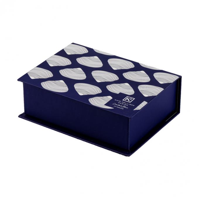 Embossing Logo personalizzato stampato carta rigida di lusso riciclata gioielli scatole di imballaggio regalo con tappo magnetico 4