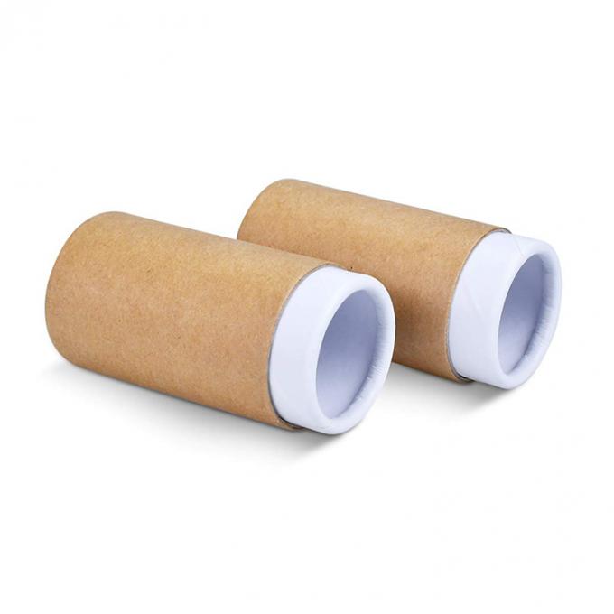 Scatola di imballaggio del tè con logo personalizzato riciclabile Kraft Paper Tube Gift Cylinder Tube Box 8