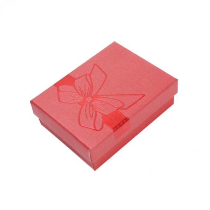 Customized Die Cut Lid Base Mini Quadratura Gioielleria Cartoncino per Cd Gioielleria Case Pacchetto 9