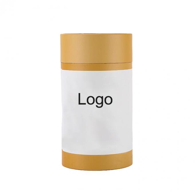 Logo personalizzato Classificazione alimentare Cisterna riciclata Scatola di imballaggio Carta Kraft Tubi in cartone CMYK 7