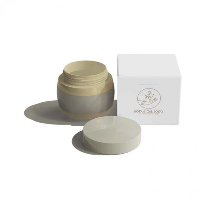 Logo stampato su misura Cartone a colori cosmetici per la cura della pelle Crema per il viso Cartone di imballaggio 8