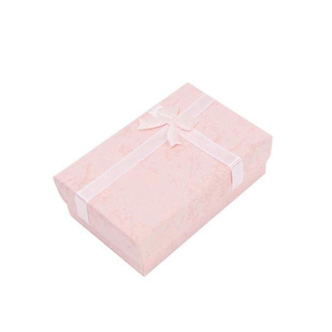 Confezione cartacea per la Festa della Mamma Scatola regalo con bel nastro rosa grande arco con taglio a stampo personalizzato 6