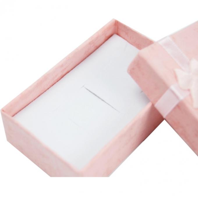 Confezione cartacea per la Festa della Mamma Scatola regalo con bel nastro rosa grande arco con taglio a stampo personalizzato 10