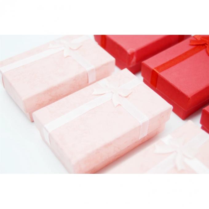Confezione cartacea per la Festa della Mamma Scatola regalo con bel nastro rosa grande arco con taglio a stampo personalizzato 11