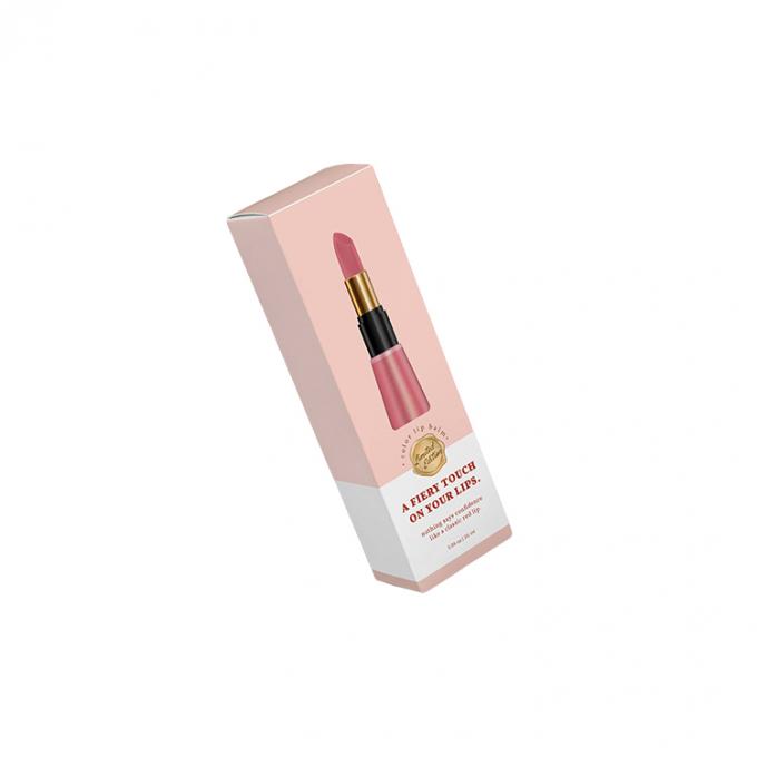 Dimensioni personalizzate Accepted Lipstick Lip Gloss Scatola di carta per imballaggi cosmetici ecologici 7
