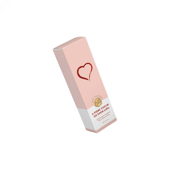 Dimensioni personalizzate Accepted Lipstick Lip Gloss Scatola di carta per imballaggi cosmetici ecologici 8