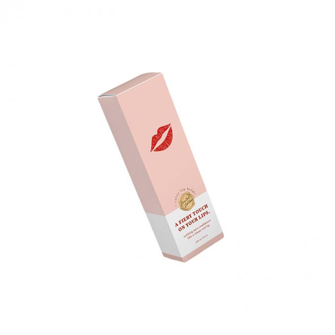 Dimensioni personalizzate Accepted Lipstick Lip Gloss Scatola di carta per imballaggi cosmetici ecologici 10