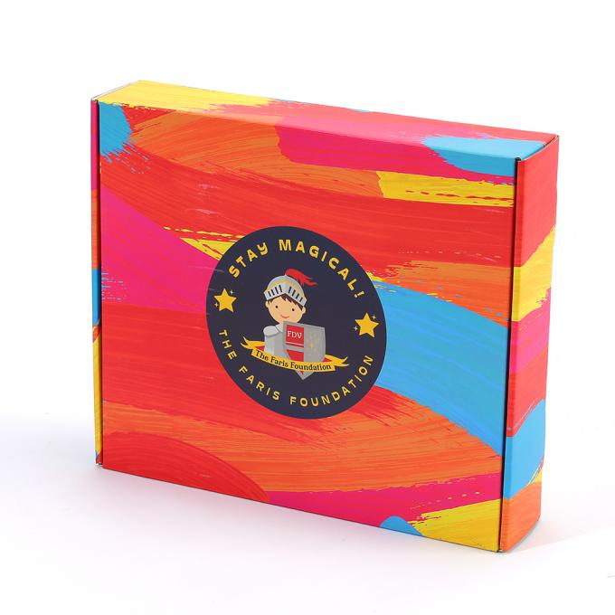 Logo personalizzato Carta Imballaggio per la spedizione Imballaggio a colori Stampa ondulata Scatola per la spedizione 8