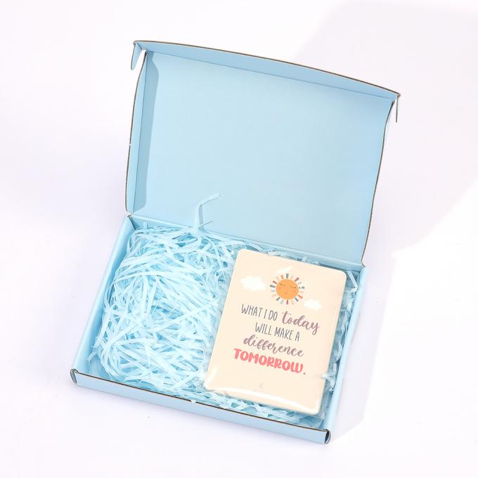 Reciclabile Logo personalizzato Party Regali Scatole di imballaggio Carta ondulata Scatola di spedizione 6