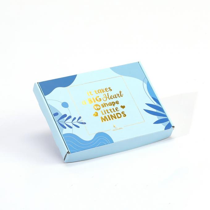 Reciclabile Logo personalizzato Party Regali Scatole di imballaggio Carta ondulata Scatola di spedizione 9