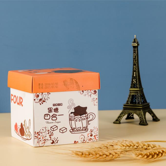 Confezione in cartone riciclabile Scatola regalo con coperchio Disegno personalizzato e ingombro 0