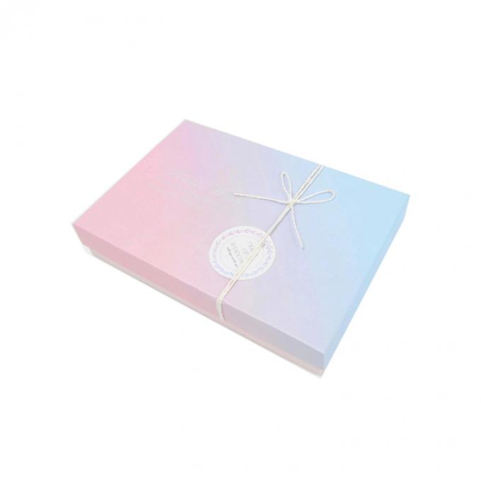 Cartone rosa personalizzato Caramelle cosmetici trucco Gioielli carta regalo confezionamento scatole con logo 4