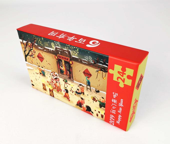 Ordine personalizzato accettato Capo di cartone Base puzzle giocattolo scatola di imballaggio per imballaggi 4