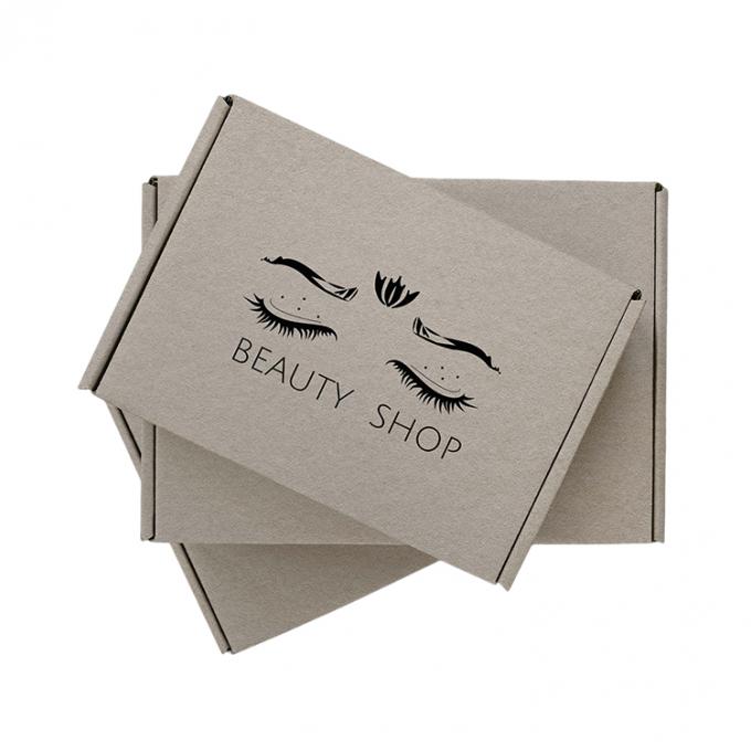 Ordine su misura Logo su misura Stampato Elegante Moda Regalo Mailer Cartone Carta Ciglia Confezionamento Confezionamento 3