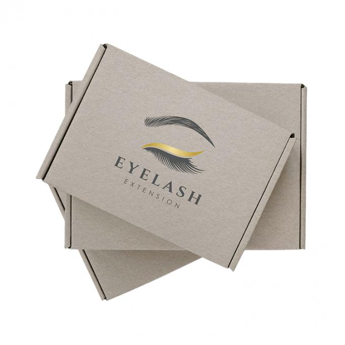 Ordine su misura Logo su misura Stampato Elegante Moda Regalo Mailer Cartone Carta Ciglia Confezionamento Confezionamento 7
