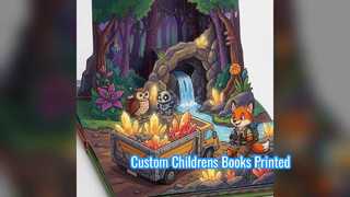 Servizi di stampa di libri con copertina rigida personalizzati per bambini