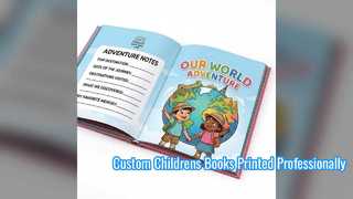 Servizi di stampa di libri con copertina rigida personalizzati per bambini