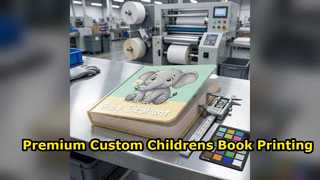 Servizio di stampa di libri per bambini con copertina rigida personalizzata