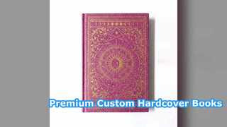 Servizi di produzione di libri con copertina rigida personalizzati premium