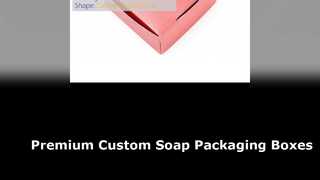 Scatole di sapone personalizzate fatte a mano con confezione per finestra