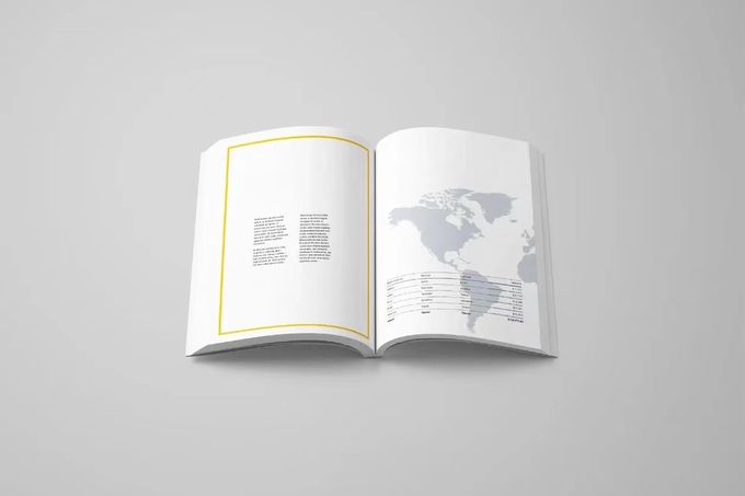 Servizi di stampa di riviste su misura in copertina rigida Servizi di stampa di libri perfetti in offset 2